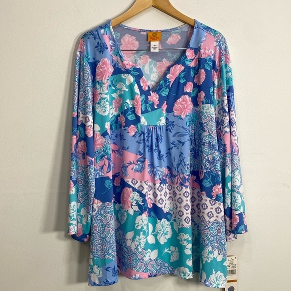 Ruby. Rd 3X Blouse - Picture 1 of 10
